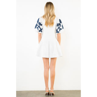 Indigo Vine Dress