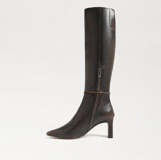 Sylvia Moto Boot- Washed Brown
