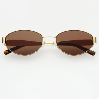 Soho Sunglasses- Gold/Brown