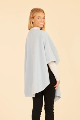Knit Wrap - Sky Blue
