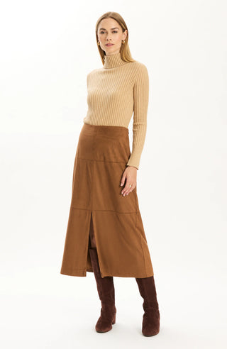 Phoebe Faux Suede Skirt