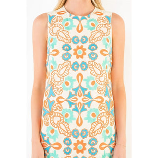 Capri Bloom Mini Dress