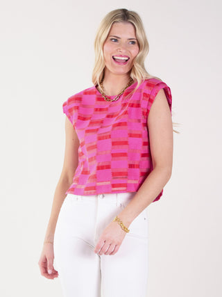 Hatti Tank - Sunset Stripe