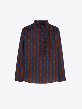 Volantes Floral Blouse