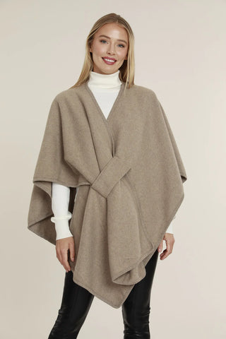 Knit Wrap- Taupe