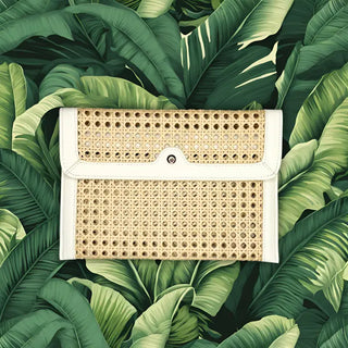 French Quarter Clutch- White