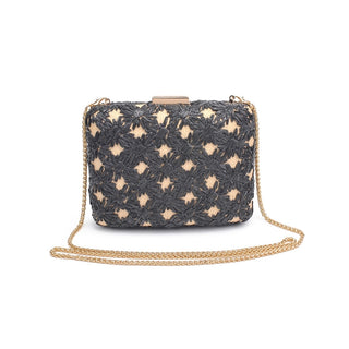 Samantha Evening Bag- Black Natural