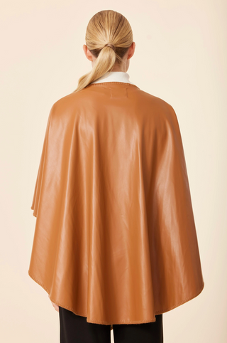 Vegan Leather  Wrap - Camel