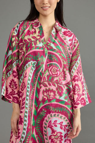 Jessie Dress- Chianti Paisley