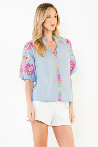 Floral Fiesta Top