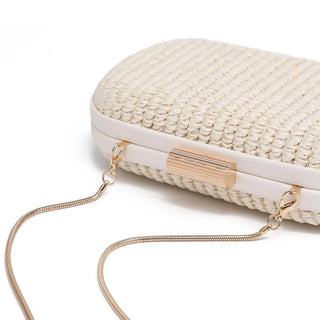 Alix Evening Bag- Ivory