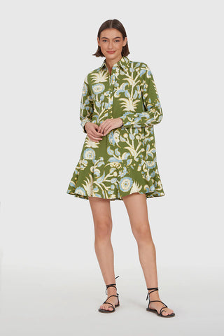 Polly Dress- Oasis Grove