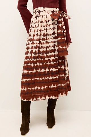 Estine Wrap Skirt- Catalonia