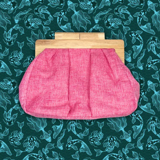 East Bay Clutch- Pink