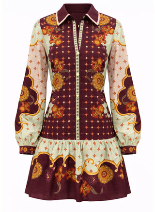 Mina Dress- Rustic Bloom