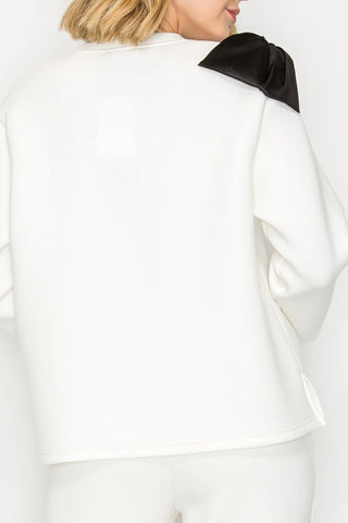 Finley Sweater- White