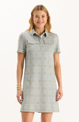 Casey Knit Plaid Dress