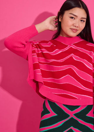 Leona Sweater- Ziggy Lipstick