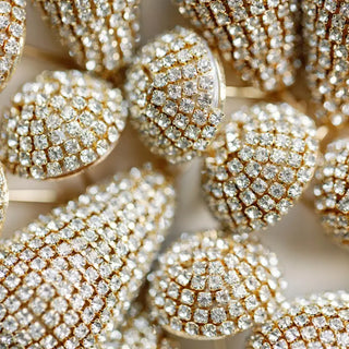 Rhinestone Lido Drop Earrings