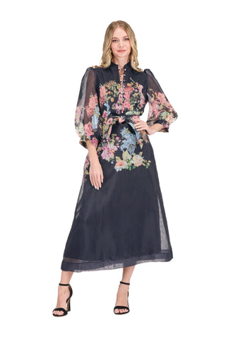Moonlit Garden Maxi Dress
