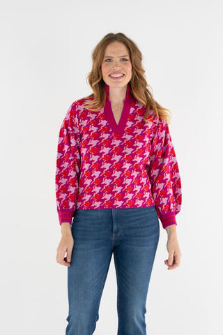 Lolli Sweater- Houndstooth