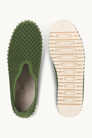 Slip on Tulip - Artichoke Green