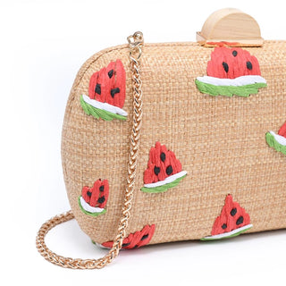 Pebbles Evening Bag- Watermelon