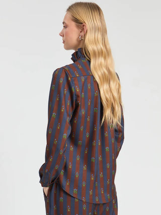 Volantes Floral Blouse