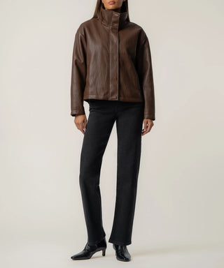 Wren Faux Leather Jacket