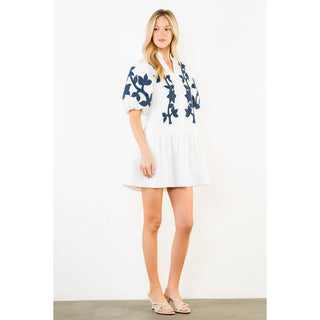 Indigo Vine Dress