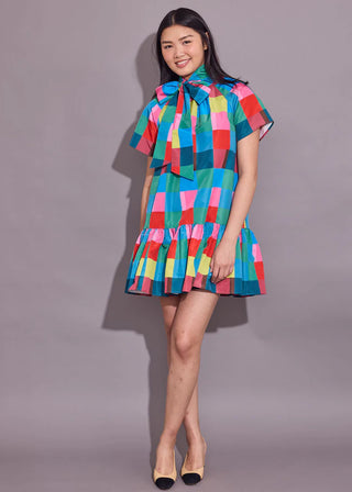 Willa Dress- Holiday Check