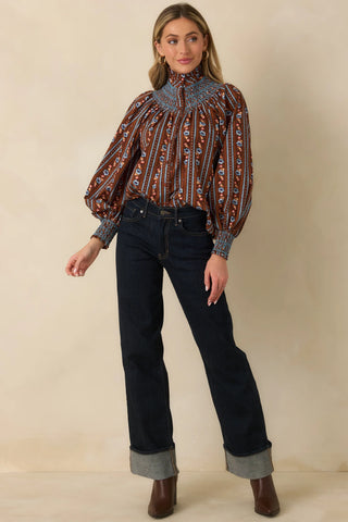 Bedford Smocked Blouse