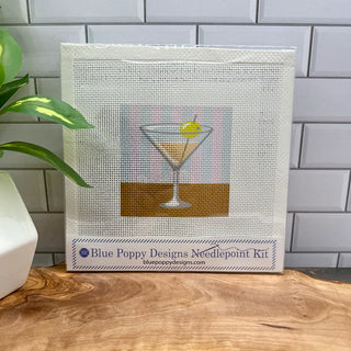 Martini Needlepoint Kit