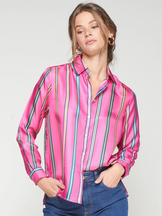 Striped Tea Blouse
