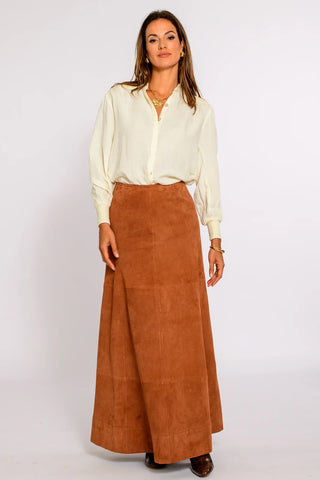 Anita Skirt - Suede
