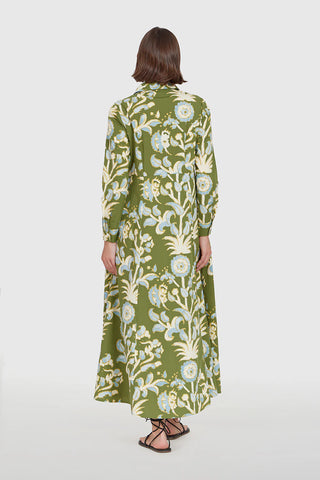 Classic Shirtdress- Oasis Grove