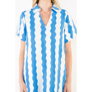 Seaside Stripe Mini Dress