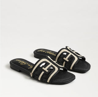 Bay Sandal- Linen Raffia