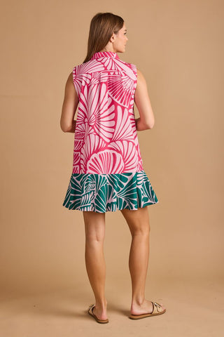 Tilly Dress-Flamingo Shell