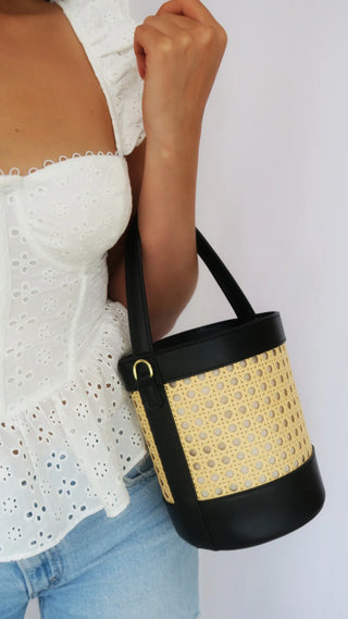St. Thomas Bucket Bag - Black