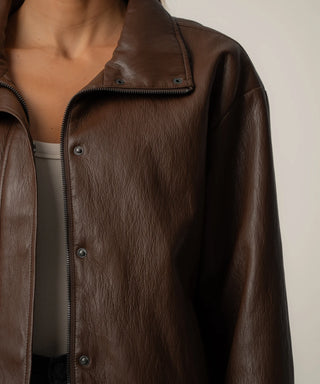 Wren Faux Leather Jacket