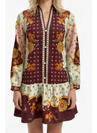 Mina Dress- Rustic Bloom