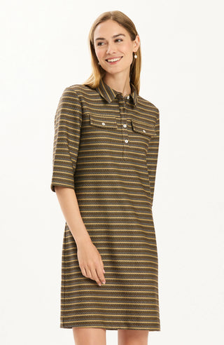 Casey Knit Herringbone Dress