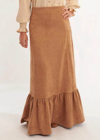 Hostess Skirt- Cinnamon