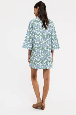 Phoebe Dress- Coastal Garden