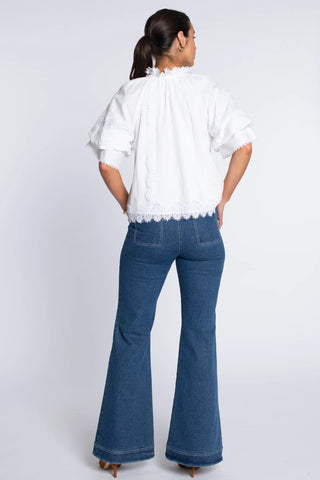 S/S Kit Top- White