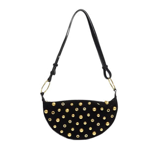 Maeve Studded Bag- Black