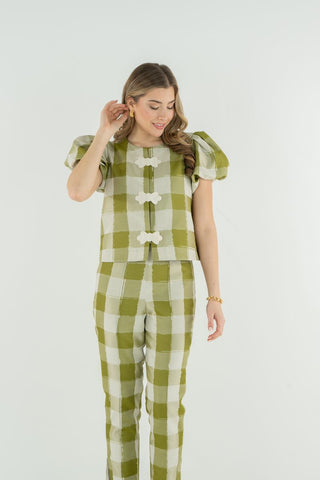 Isabella Top- Gingham