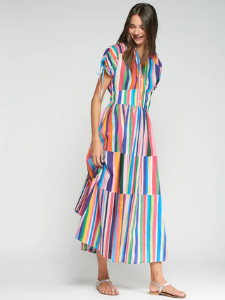 Multicolor Striped Dress