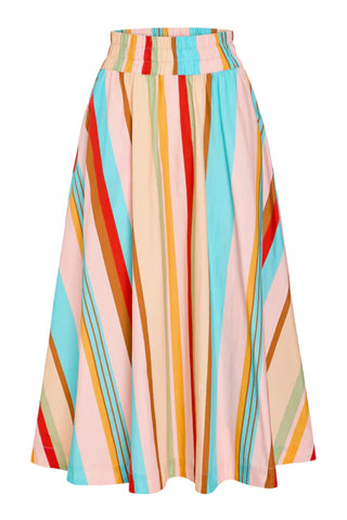 Pavilion Skirt- Amberline Stripes